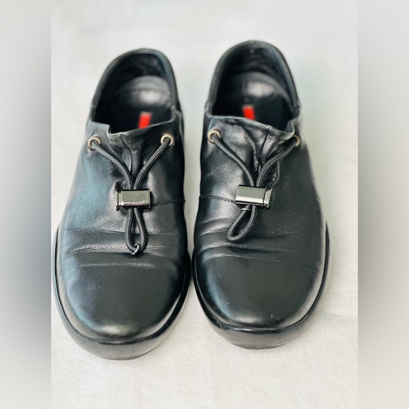 Prada Toblach Men’s Leather Sneakers Size 37 - Picture 2 of 11